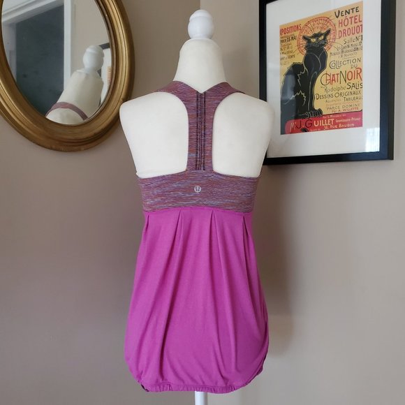 Lululemon Power Dance Striped Tank Top Size 4 EUC - Picture 6 of 16